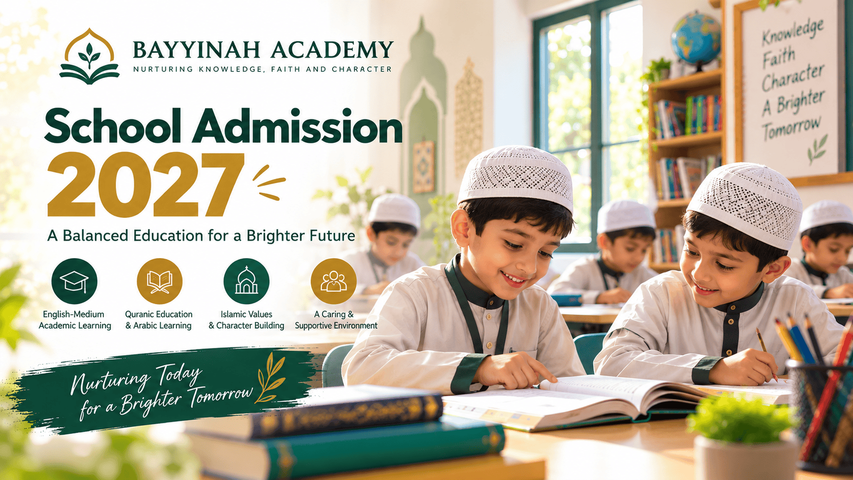School Admission 2027 in Mirpur, Dhaka: Why Choose Bayyinah Academy for English-Medium Islamic Education?