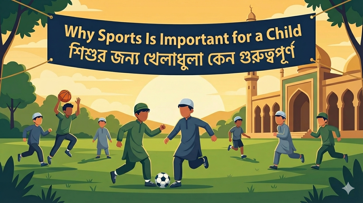 শিশুর বিকাশে খেলাধুলার গুরুত্ব